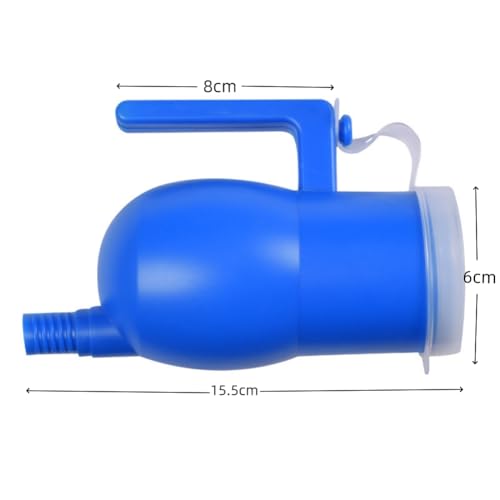 Apoesar 1.6M/ 63inch Replacement Clear Corrugated Plastic Urine Bottle Tube for Male Urinal System - Image 2