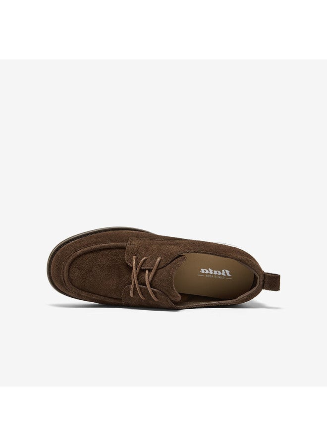 Bata Bajia Oxford Shoes For Women Autumn Cowhide Commuter Leather Shoes 51590cm5 Brown Size 37 - Image 3