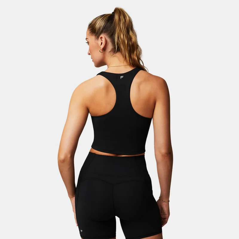 Fabletics تانك توب تدريب كروب بصديرية مدمجة للنساء