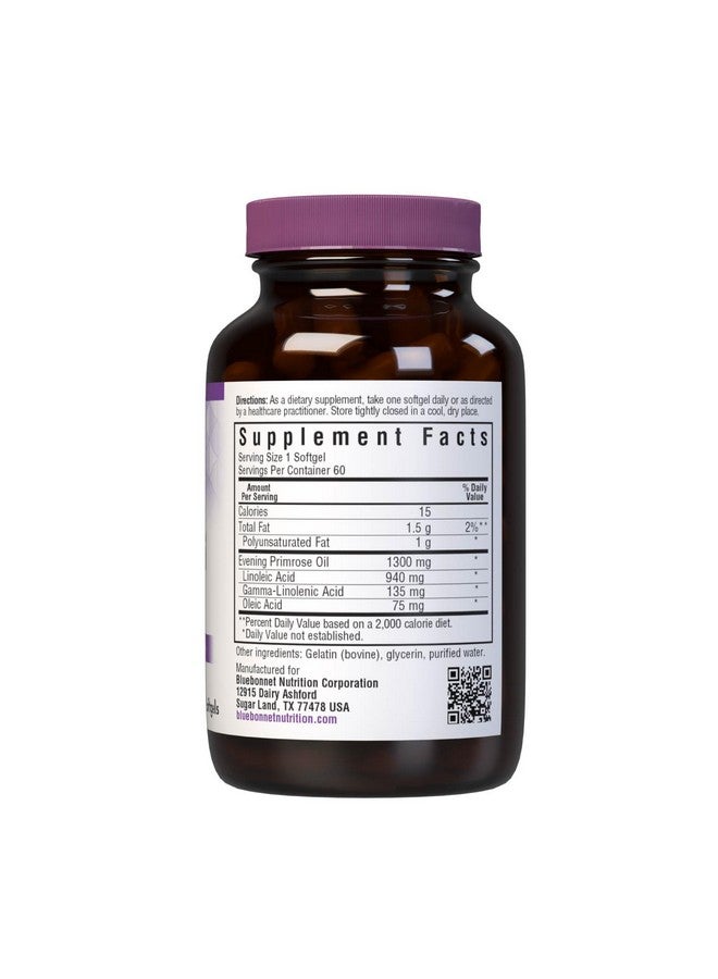 BLUEBONNET NUTRITION EVENING PRIMROSE OIL 1300 mg - Image 2