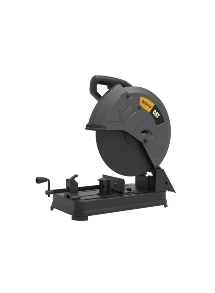 CATERPILLAR CAT 14" 355mm Heavy-Duty Metal Cut-Off Saw, 2400W High Power | Industrial Steel Cutting Machine | Model DX5180 - Image 1