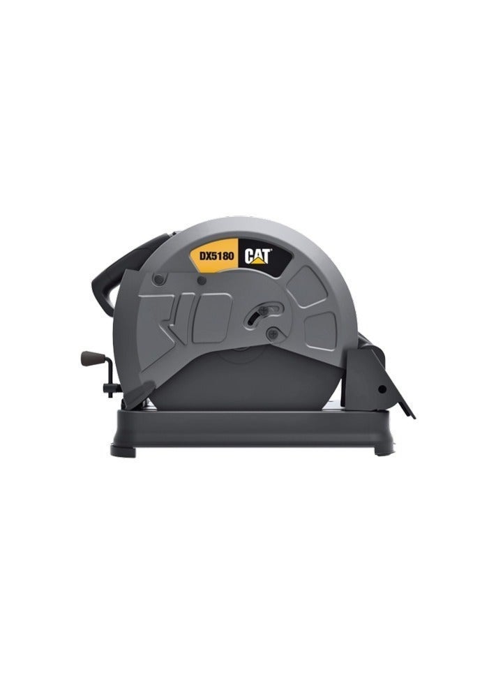 CATERPILLAR CAT 14" 355mm Heavy-Duty Metal Cut-Off Saw, 2400W High Power | Industrial Steel Cutting Machine | Model DX5180 - Image 3