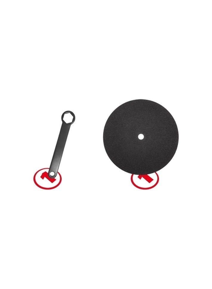 CATERPILLAR CAT 14" 355mm Heavy-Duty Metal Cut-Off Saw, 2400W High Power | Industrial Steel Cutting Machine | Model DX5180 - Image 4