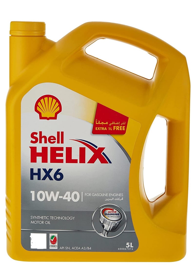 Shell - Shell Helix HX6 10W40 5Ltr - Image 1