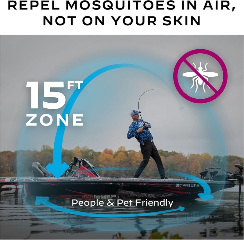 Thermacell Multipurpose Clamp for Portable Mosquito Repellers Compatible with Any Thermacell Portable Repeller Adjust and Position the Strong Reliable Clamp for Ideal Mosquito Protection - Image 2