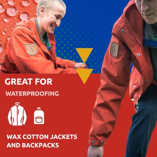 Nikwax Wax Cotton Proof, Spray-On Waterproofing for Waxed Cotton Jackets, Clothing, Outerwer, Restores Water Repellency DWR - Image 3
