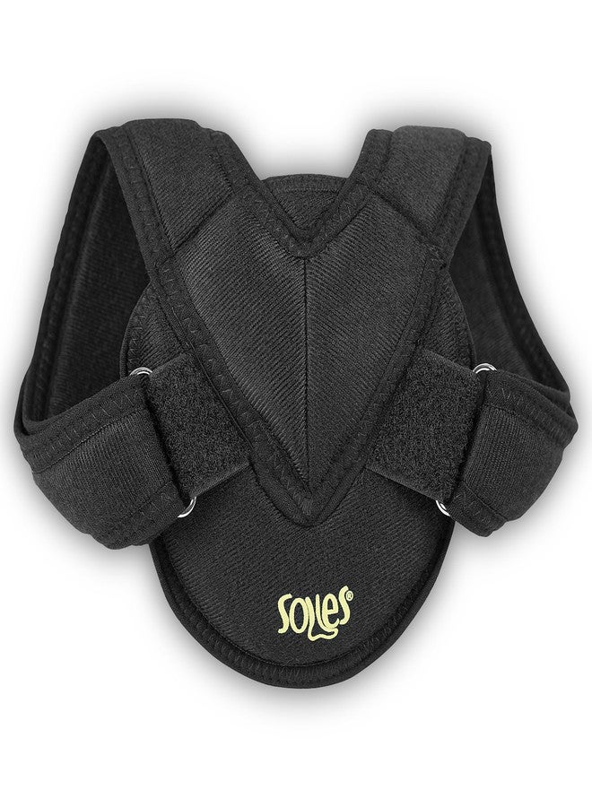 Soles Clavicle Bandage Adjustable, Flexible, Breathable Neoprene - Unisex - Improves Poor Posture & Osteoporosis, Clavicle Brace for Collarbone Injuries (Pediatric) - Image 2