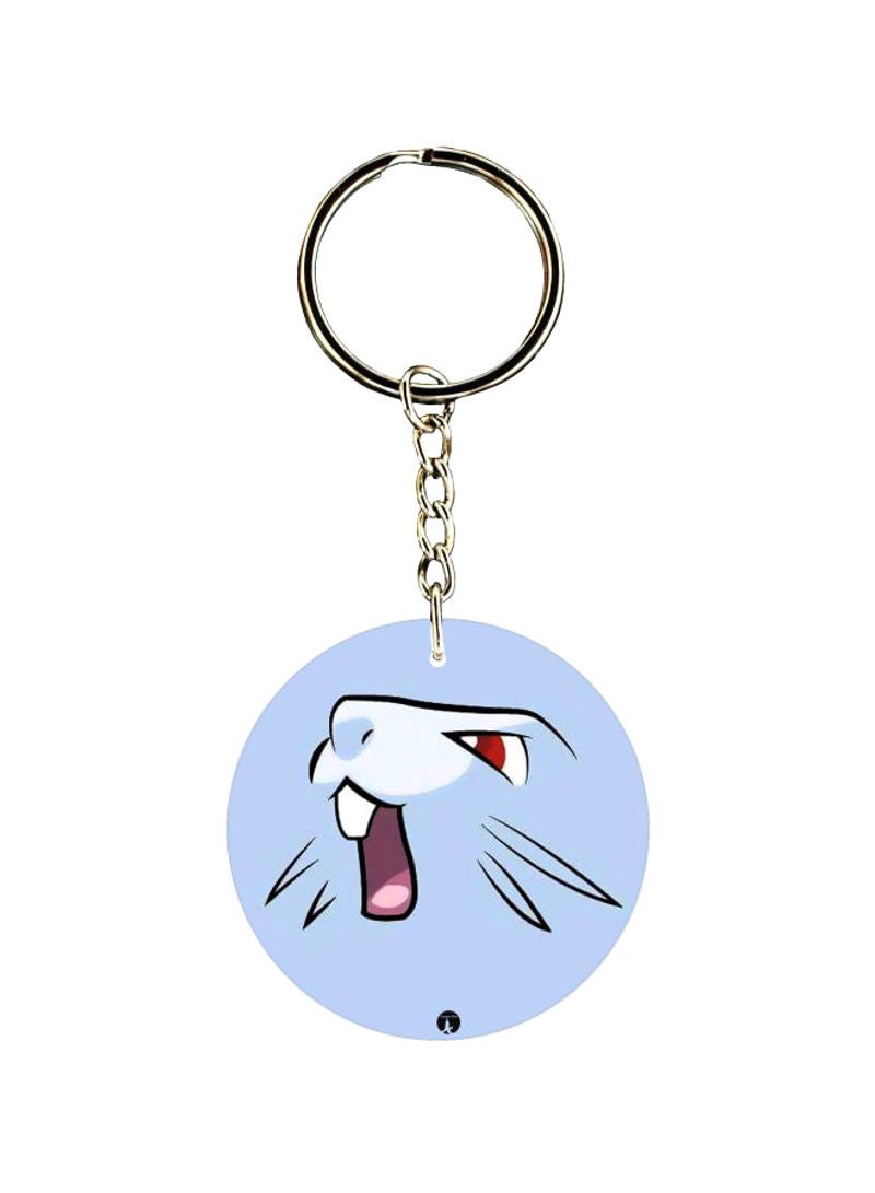 Cartoon Printed Keychain