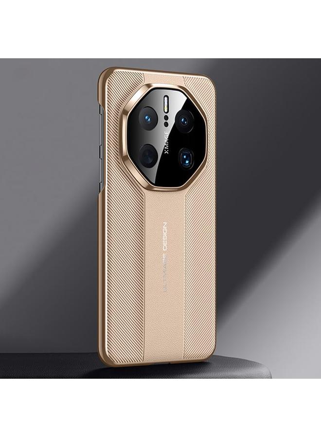 S-TOP Case For Huawei Mate 50 RS Porsche Design Imitation Ultimate Design Plain Leather Phone Case - Image 1