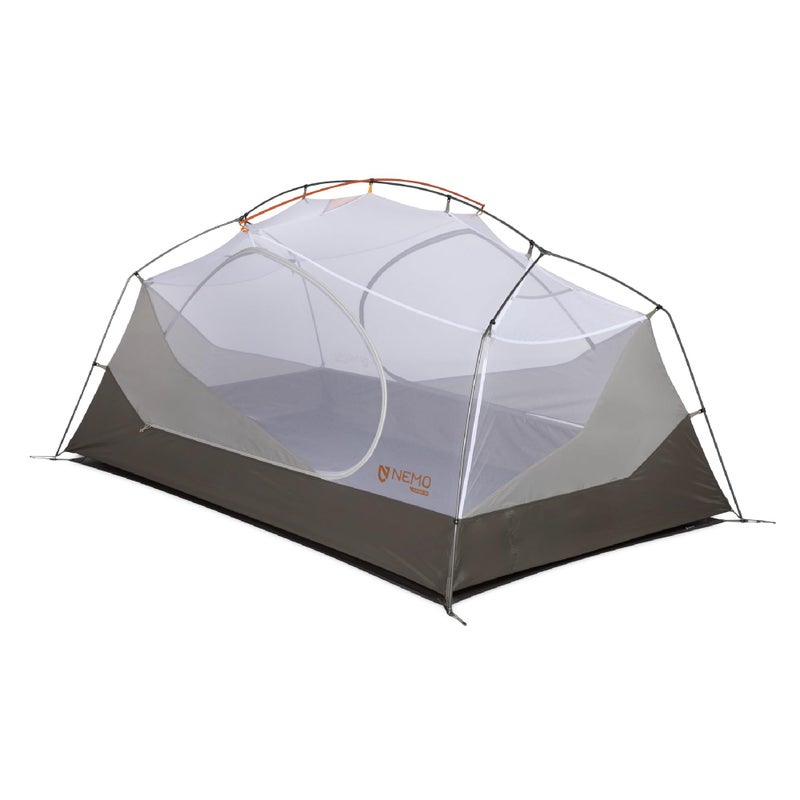 NEMO Equipment Aurora Backpacking Tent Footprint FogSmokey Olive 2Person