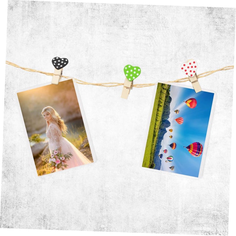 100sheets Transparent Laminating Pouches Mil Photo Film PVC Thermal Laminating Sheets for Documents Cards and Signs - Image 4