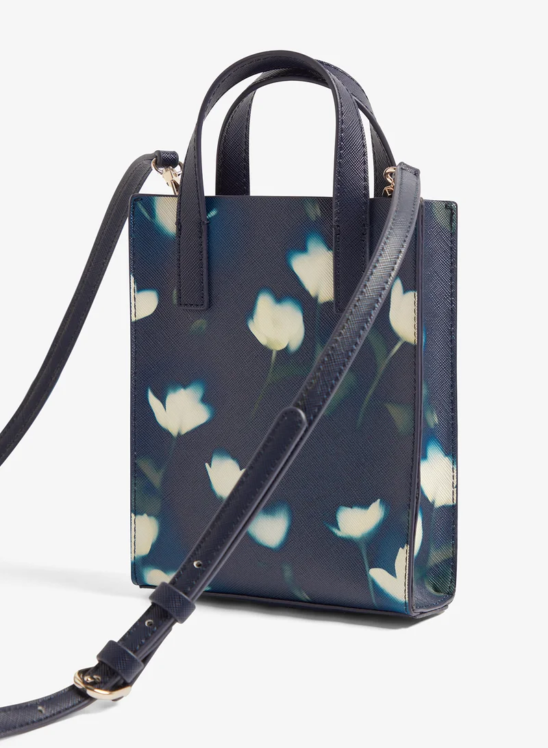 تيد بيكر Nano Tulip Print Icon Bag