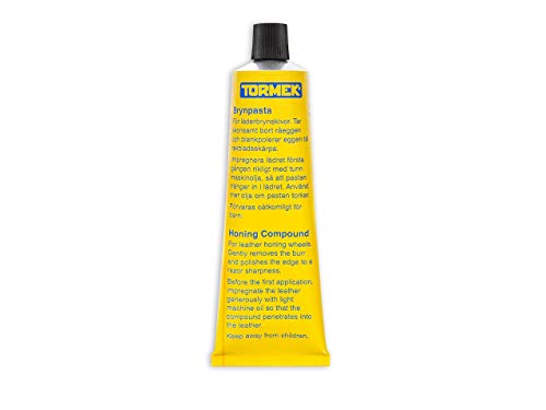 TORMEK Honing Compound PA70 for Use with Tormek Sharpening Grinders T-7, T-4, and T-3, and also other leather strops. Creates Razor Sharp Edges on Knives and Tools. - Image 4