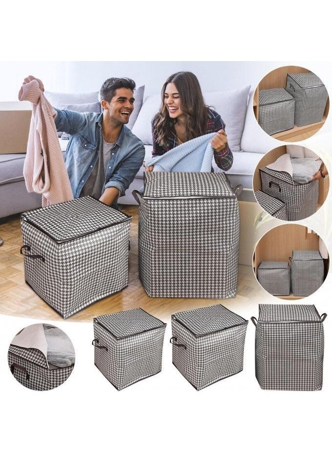 شنطة تخزين بطاطين بغطاء سوستة – متينة وواسعة لحفظ البطاطين والملابس - Image 5