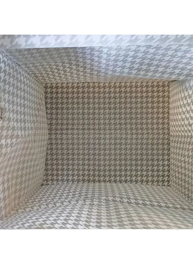 شنطة تخزين بطاطين بغطاء سوستة – متينة وواسعة لحفظ البطاطين والملابس - Image 2