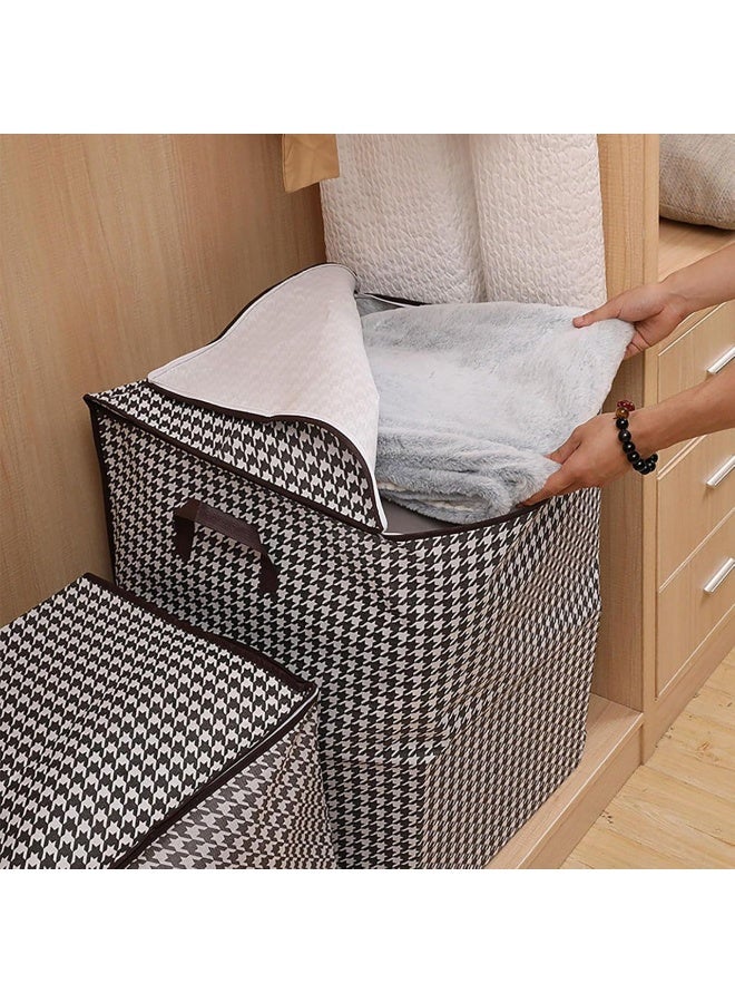 شنطة تخزين بطاطين بغطاء سوستة – متينة وواسعة لحفظ البطاطين والملابس - Image 4