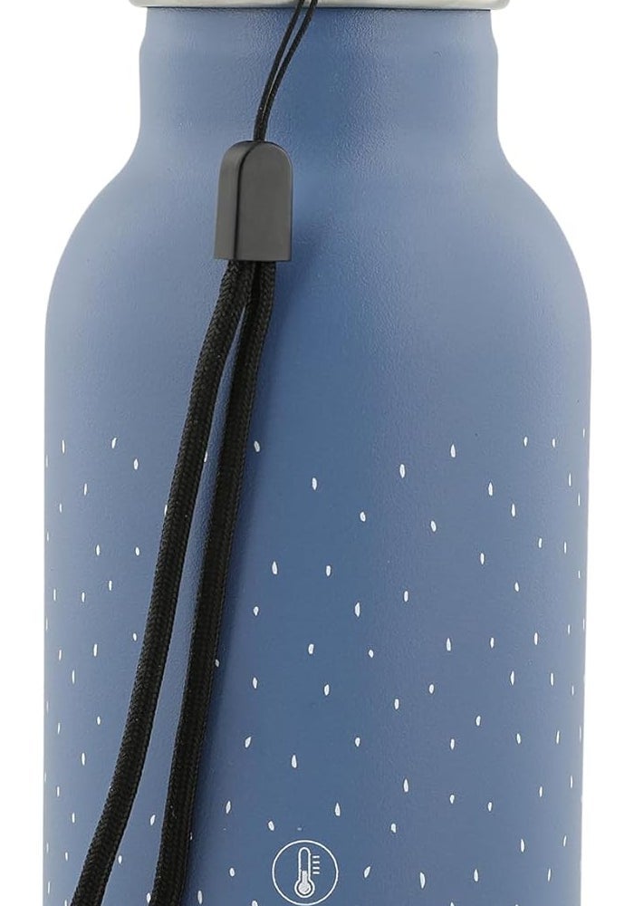 Trixie Insulated Drinking Bottle - Mrs. Elephant - 350ml Stainless Steel Water Bottle for Kids - Blue - Image 4