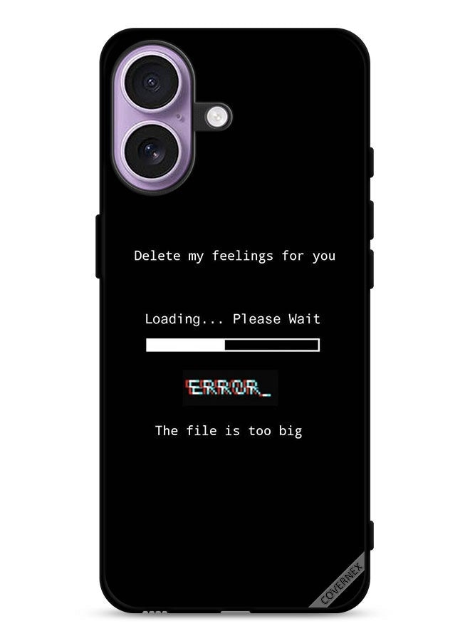 Covernex Apple iPhone 17 Protective Case Cover Delete My Feelings For You Wallpaper - Image 1