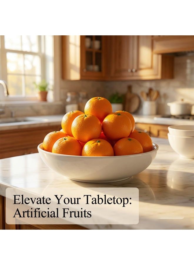 HAKSEN Fake Fruit Home Kitchen Cabinet Decoration Orange B01LXCNKSK - Image 2