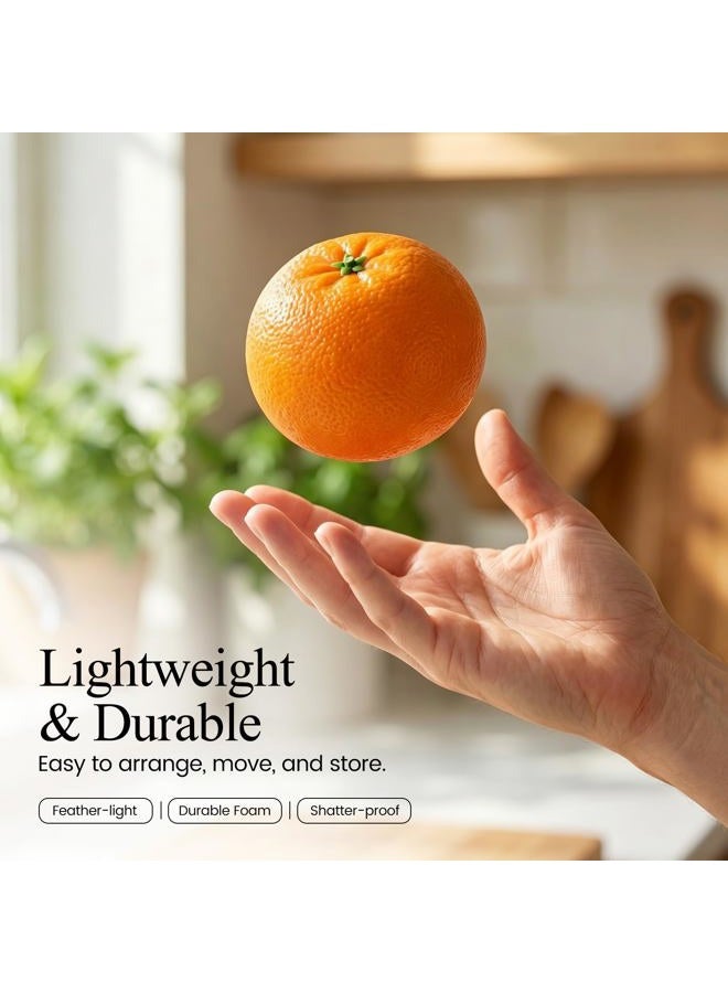 HAKSEN Fake Fruit Home Kitchen Cabinet Decoration Orange B01LXCNKSK - Image 3