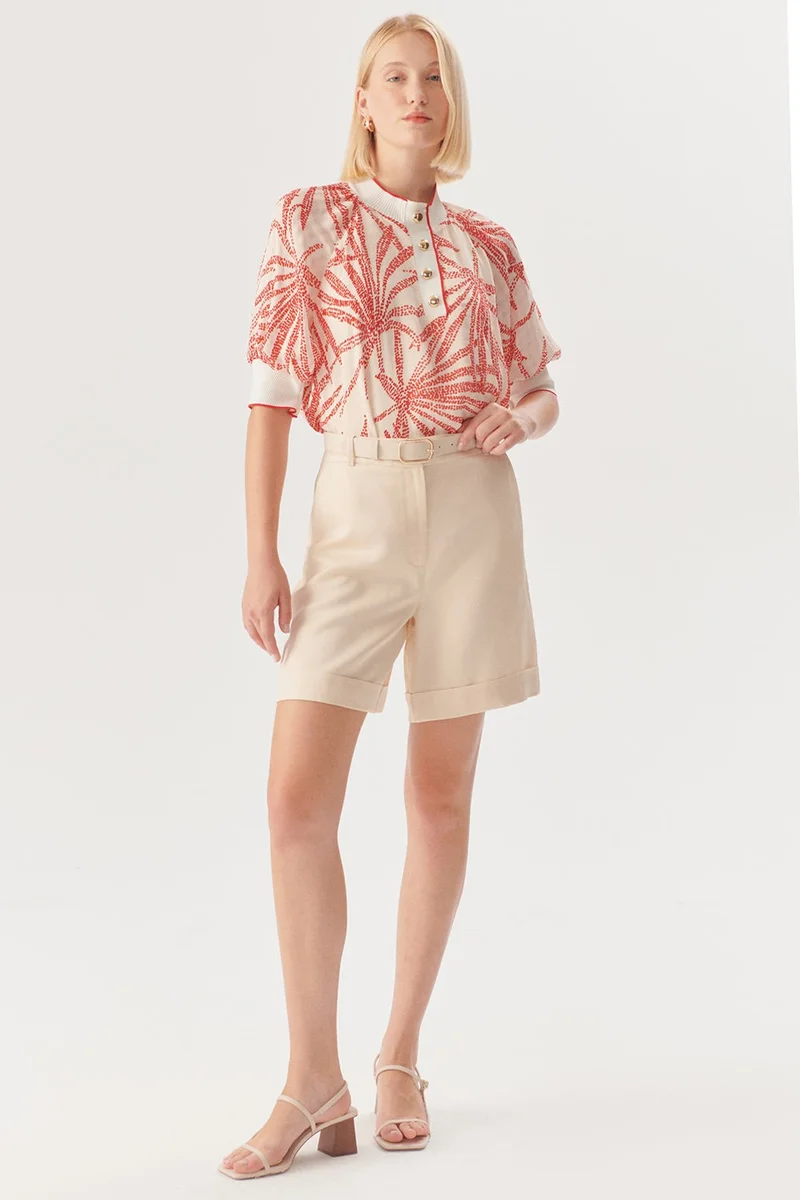 اكسيكيوز شورت بيج مزدوج الساقين بحزام