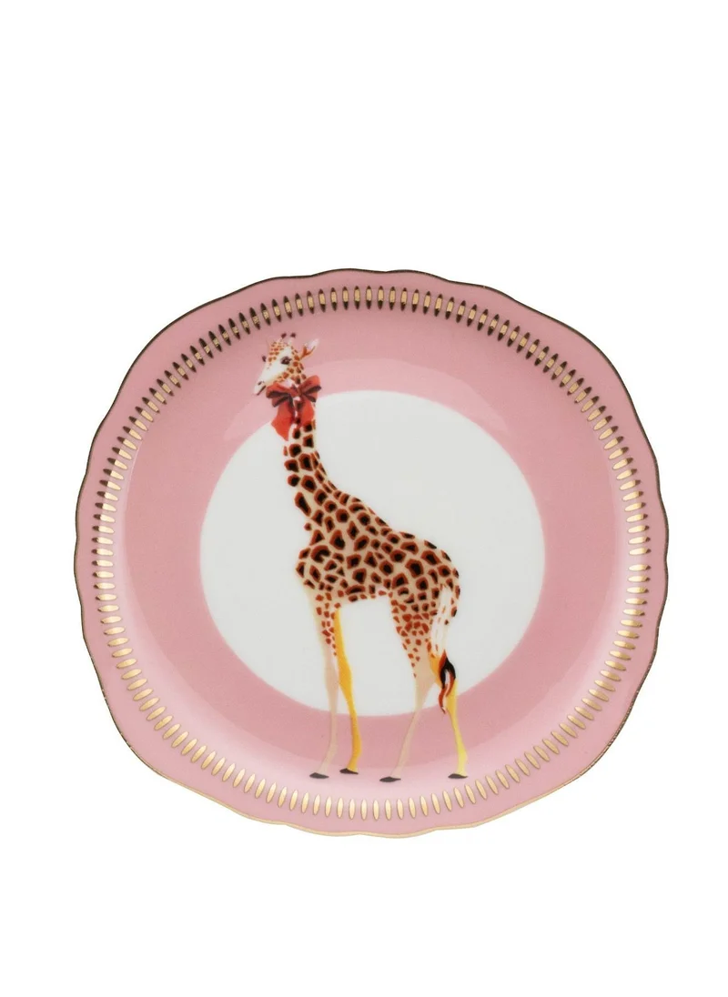 ايفون الين 4 Piece Animal Tea Plates, 16cm