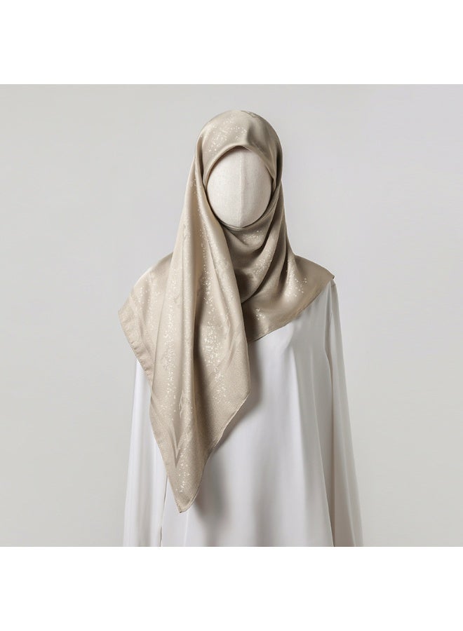 New Fashionable Exquisite Silk Scarf Headscarf Solid Color Shawl - Image 2