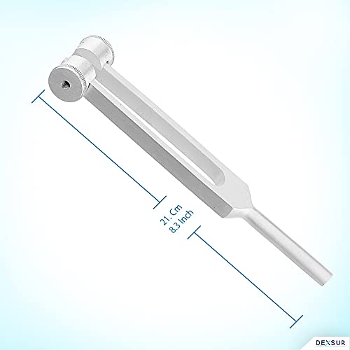 DEXSUR Medical Grade Aluminum Alloy Sensory Tuning Fork Activator For Healing, Therapy Non Magnetic, One Each of C 256 Tuning Fork - Image 4
