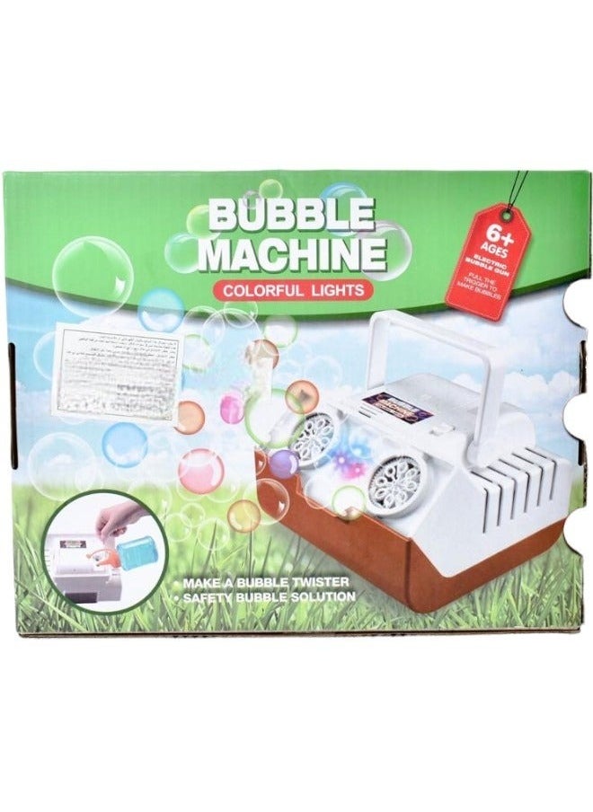 Rally - Automatic Bubble Machine Bubble Blower Bubble Game with Flash Light for Party and Event - Image 1