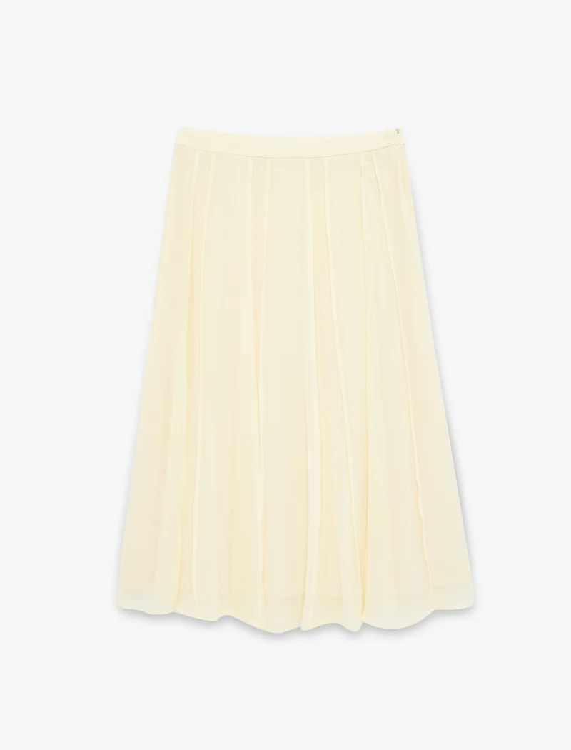 KOTON Midi Chiffon Skirt