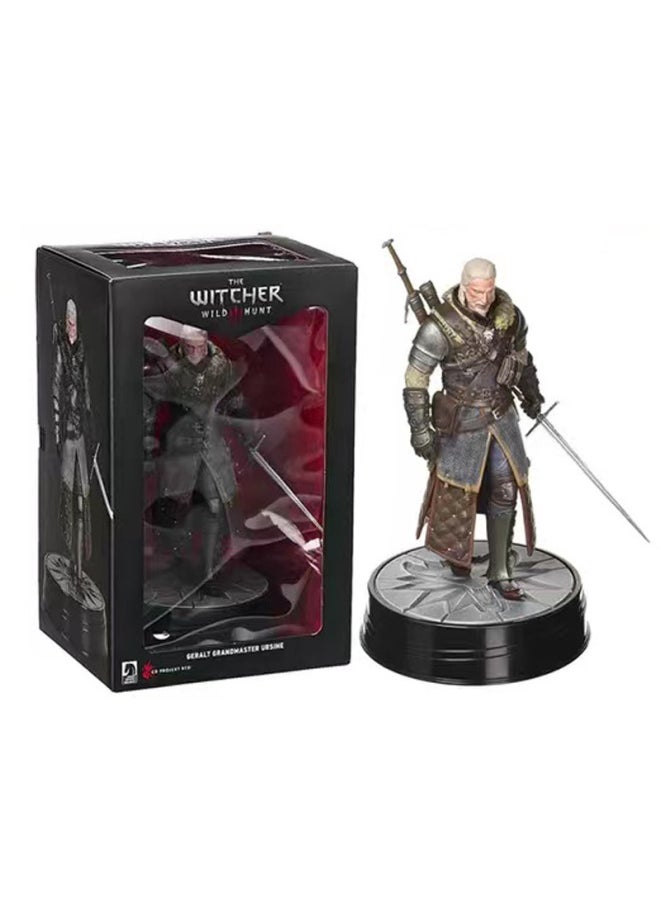 Spot Funko Pop Teacher 3 Game Peripheral Witcher Jalo Figure Sherry Model Hand-made Ornaments-Color:Orange Shili 150 #