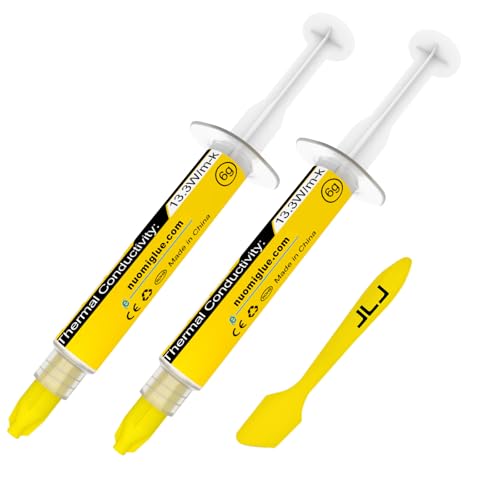 JLJ 12g CPU Paste Thermal Compound Paste Heatsink for IC/Processor/CPU/All Coolers, Carbon Based High Performance, Thermal Interface Material - Image 1
