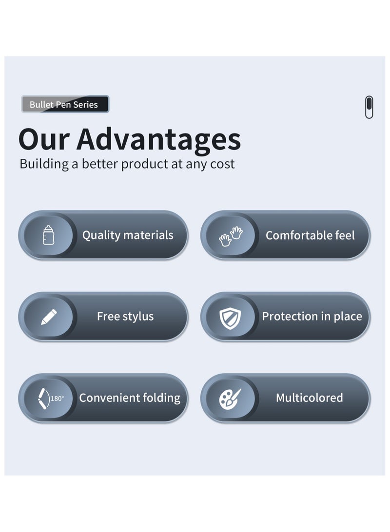 AROAQ Smooth Skin Touch Protective Hard Case for Samsung Galaxy Z Fold6 Fold5 Fold4 Fold3 Durable Purity Design Back Cover - Image 2