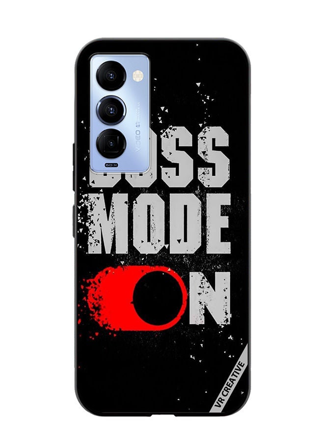 VR CREATIVE Protective Case Cover For Tecno Camon 18/18 P Boss Mode On Design Multicolour - Image 1