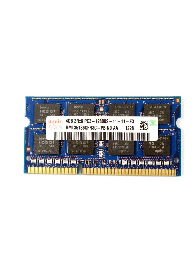 Hynix Hynix 4GB PC3-12800 DDR3 1600MHz Non-ECC Unbuffered HMT351S6CFR8C-PB 
