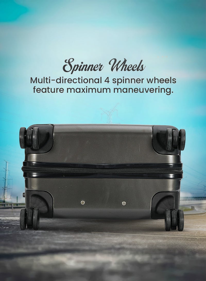 STARLIFE Suitcase Set of 4 PCS ABS Hardside Travel Luggage Bag - Image 4