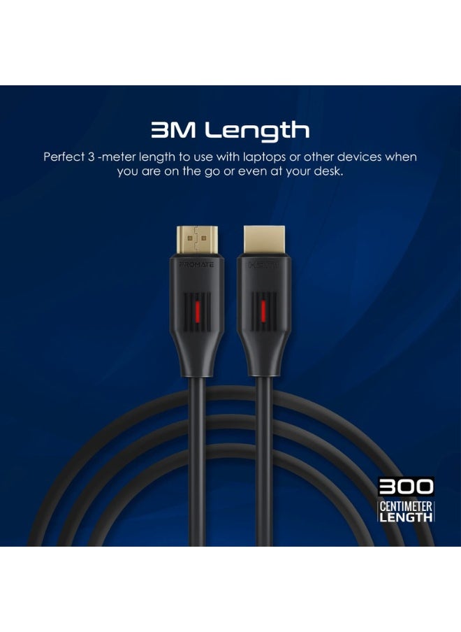 Promats كابل صوت وفيديو HDMI® من بروميت ProLink4K60-300 فائق الدقة 4K بتردد 60 هرتز  - Image 4