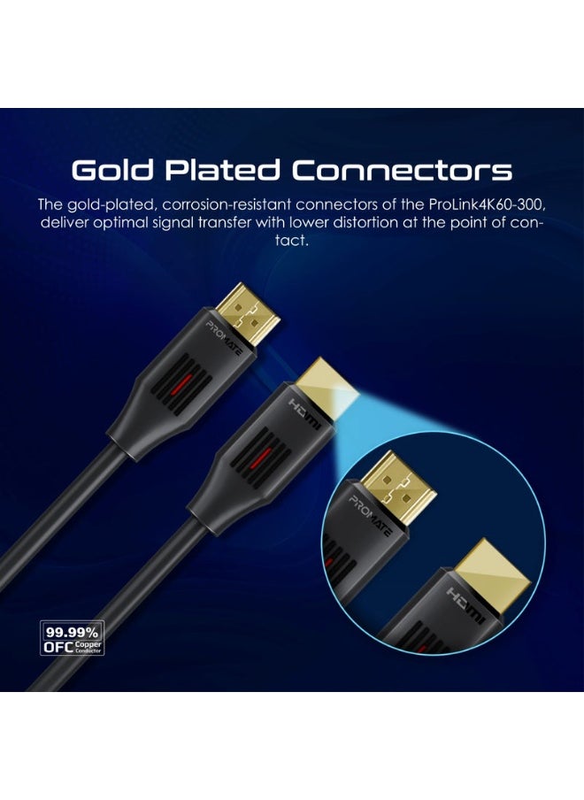 Promats كابل صوت وفيديو HDMI® من بروميت ProLink4K60-300 فائق الدقة 4K بتردد 60 هرتز  - Image 5