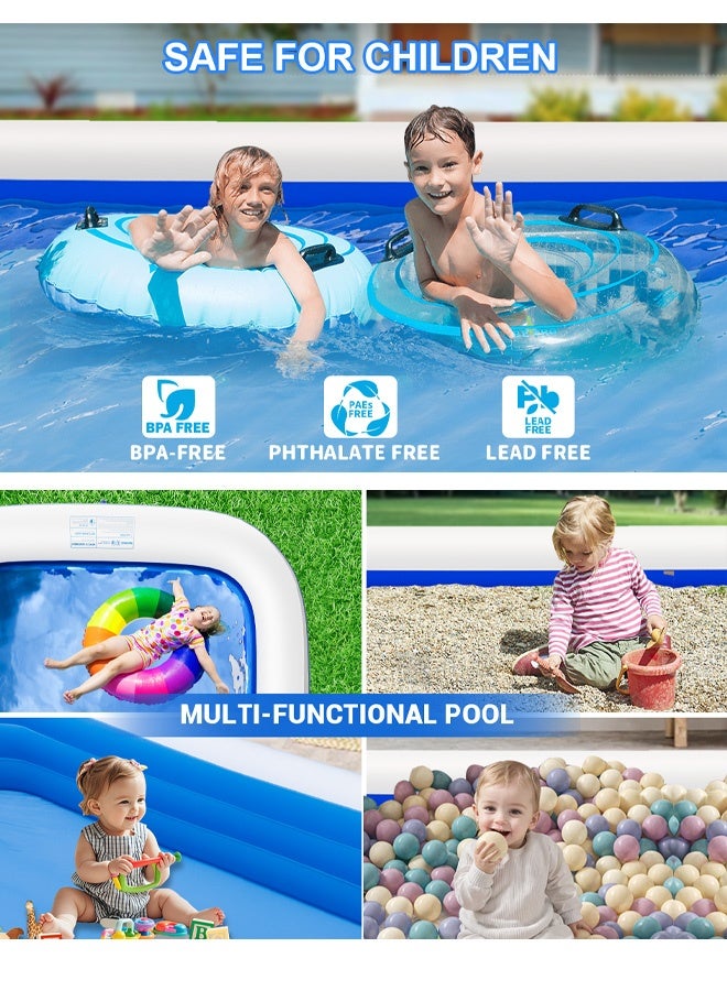 Inflatable Outdoor Swimming Pool for Kids Water Play & Fun - Image 3