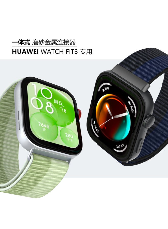 For Huawei Watch Fit4 Strap Huawei Fit4pro Universal Huawei Fit3 Nylon Loop Strap - Image 2