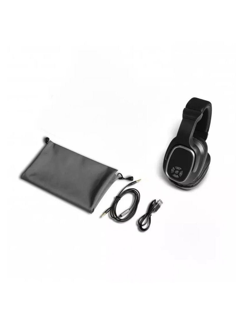 آي بلس سماعات iPLUS BT-9980 بتقنية التدوير، مزودة بمكبر صوت مدمج وقادرة على العمل في وضعين مختلفين، لتجربة صوتية غنية ومتعددة الاستخدامات. - Image 2