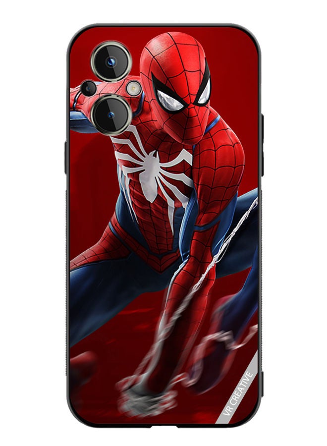 VR CREATIVE غطاء حماية لهاتف OnePlus Nord N20 5G بتصميم سبايدرمان متعدد الألوان - Image 1