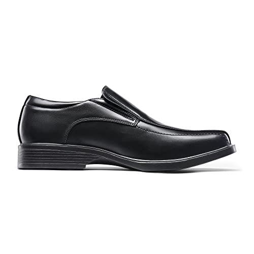 Bruno Marc Men's Square Toe Dress Loafers Shoes,Size 6.5,5-Black,CAMBRIDGE-05 - Image 3