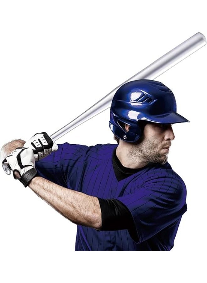 82cm Baseball Bat for Softball, Everyday Recreation, and Athletes (Aluminum, 405g, Silver) (Multicolored) - Image 2