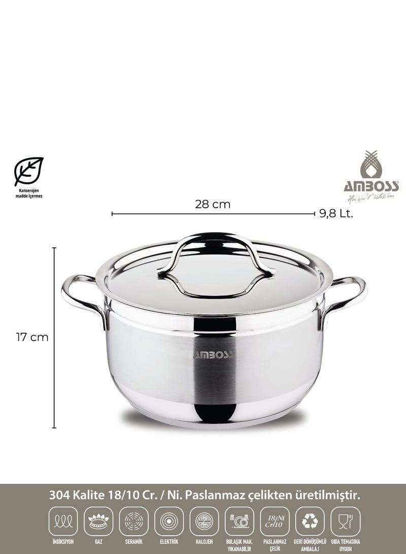 Amboss 10 Piece Stainless Steel Cookware Set - Image 5