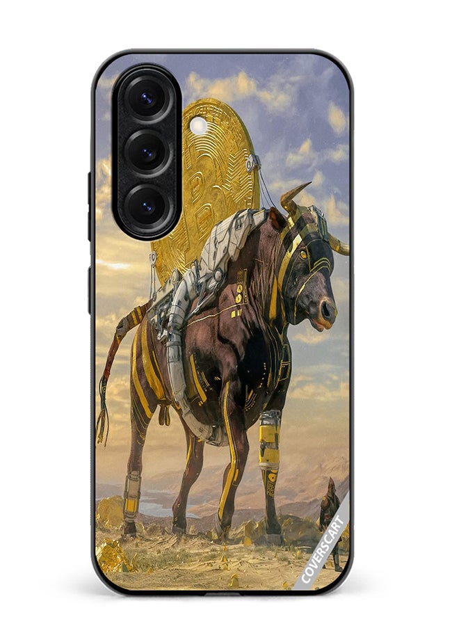 VR CREATIVE Protective Case Cover For Samsung Galaxy A56 Bitcoin Horse Design Multicolour