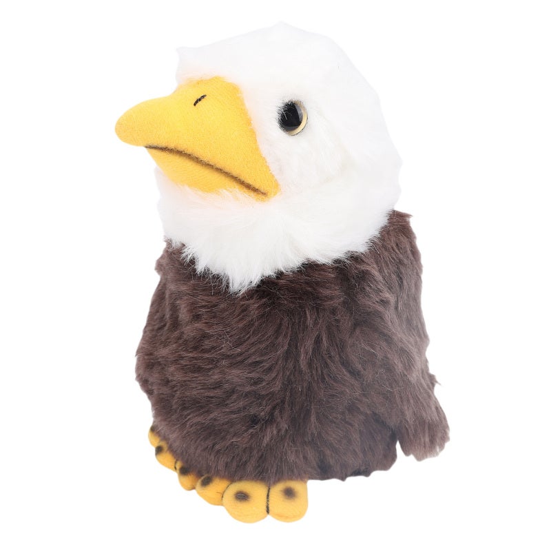 Bald Eagle Plush Toy: Lifelike Appearance Premium Plush Fabric - Versatile Use Stuffed Animal for Kids Home Decor Eagle Enthusiasts - Image 1