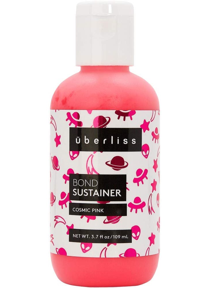 UBERLISS Bond Sustainer Color Neon Cosmic Pink 37oz  Semi Permanent Direct Dye  Color Depositing Mask  Rebuild Broken Bonds 