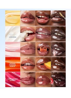 Gisou Jisoo Honey Enriched Lip Oil, Coconut Frost, 8 ml  - Image 4