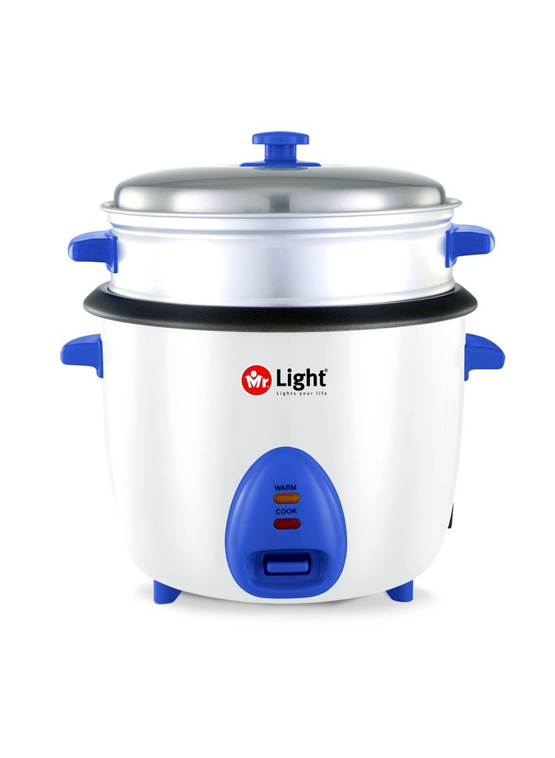 Mr. Light Electrical Automatic Rice Cooker 3 L Capacity Automatic Keep Warming Safety Indicator Lights Removable And Non Stick Cooking Pot - Image 1